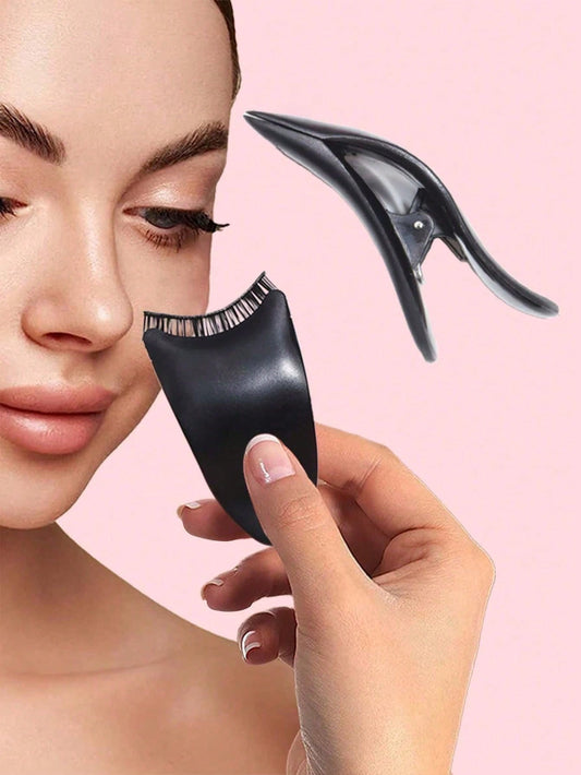 Black Eyelash Applicator, Eyelash Assist Tool, Convenient Makeup Tool, Easy To Apply False Lashes & Glue, Also Useful For Hairstyling. Simplifies Your Makeup Routine.