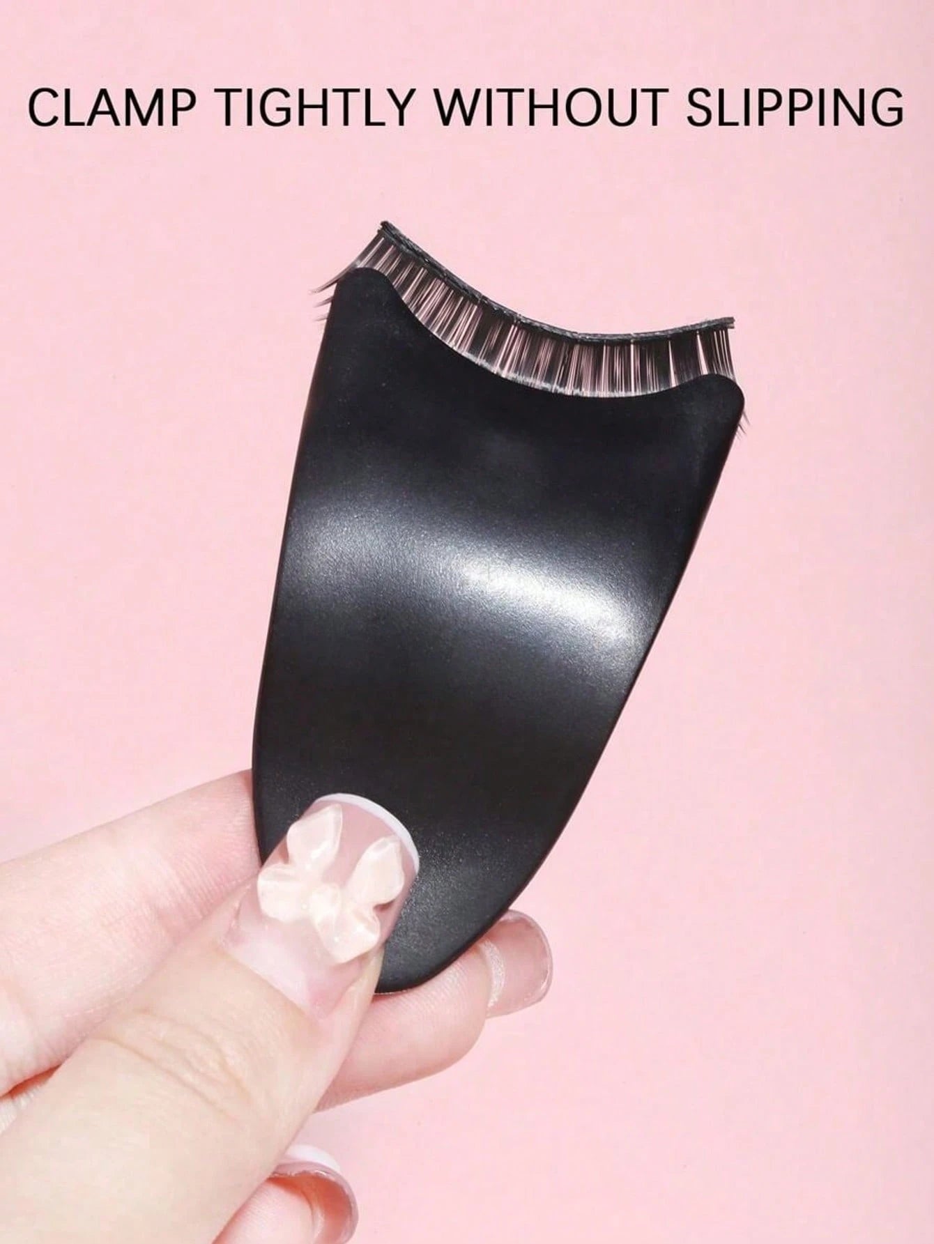 Black Eyelash Applicator, Eyelash Assist Tool, Convenient Makeup Tool, Easy To Apply False Lashes & Glue, Also Useful For Hairstyling. Simplifies Your Makeup Routine.