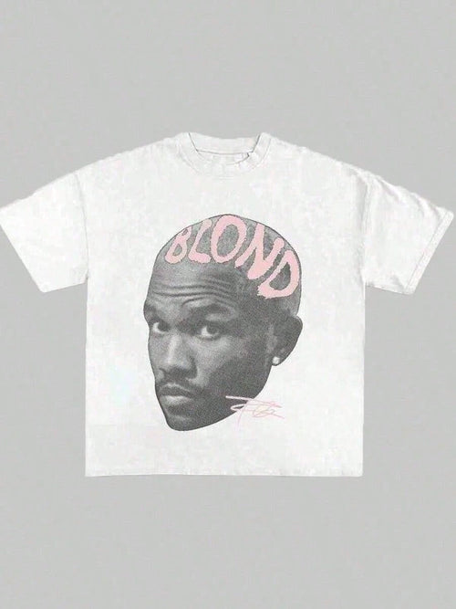 Blond Pink Shirt Music Fans Tee 200g% Cotton Y2K Style Oversized Streetwear Men & Women Inspired Fashion Summer Outfits Clothes Men Funny Shirt Vintag