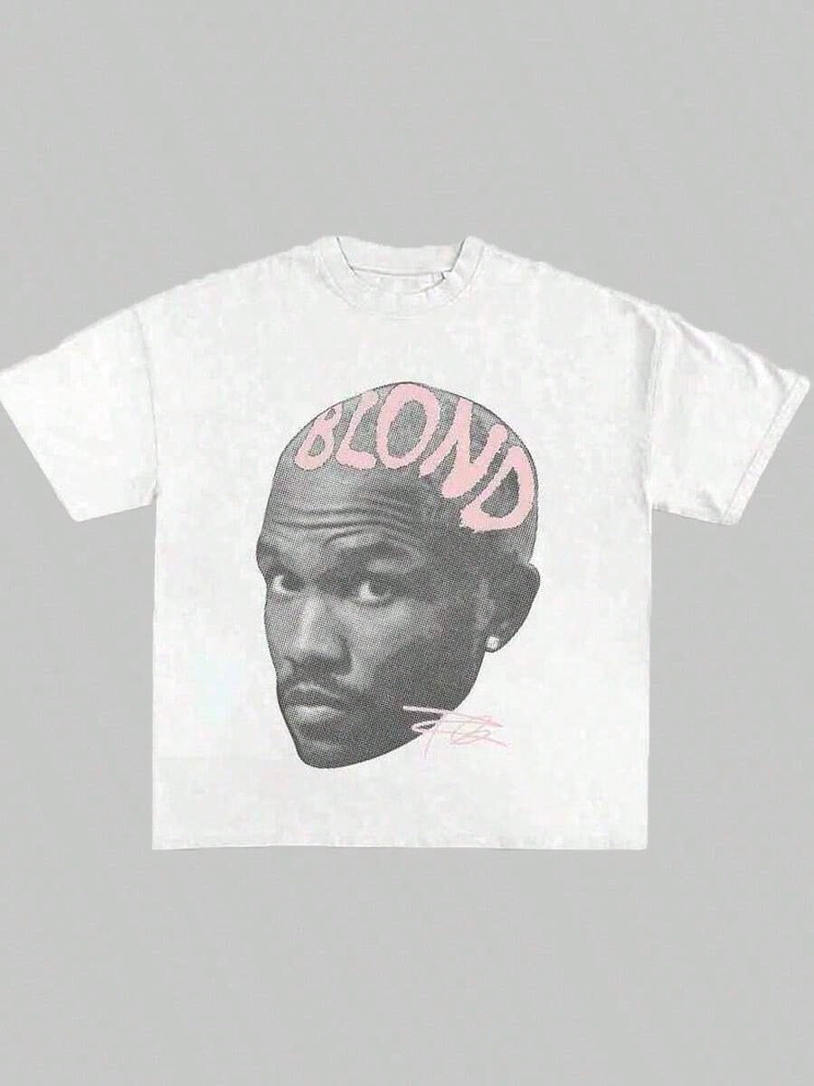 Blond Pink Shirt Music Fans Tee 200g% Cotton Y2K Style Oversized Streetwear Men & Women Inspired Fashion Summer Outfits Clothes Men Funny Shirt Vintag