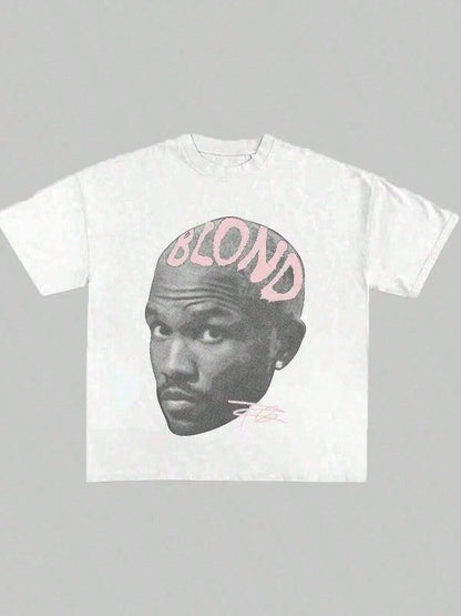 Blond Pink Shirt Music Fans Tee 200g% Cotton Y2K Style Oversized Streetwear Men & Women Inspired Fashion Summer Outfits Clothes Men Funny Shirt Vintag