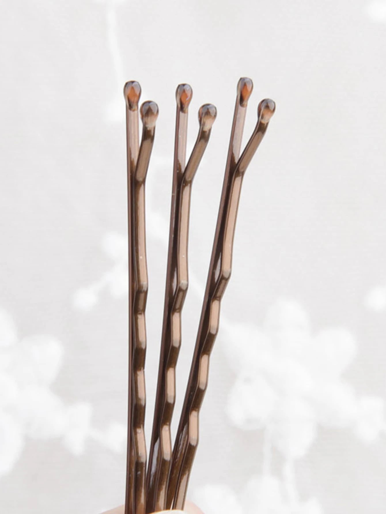 Bobby Pins, 100pcs Brown Hair Pin Hairpins With Box For Women Lady Girls Hair Pin Invisible Wave Hairgrip Barrette Hairclip Bulk Hair Accessories (Brown, 2.2 Inch),Hair Rollers,Heatless Curls,Hair Cur