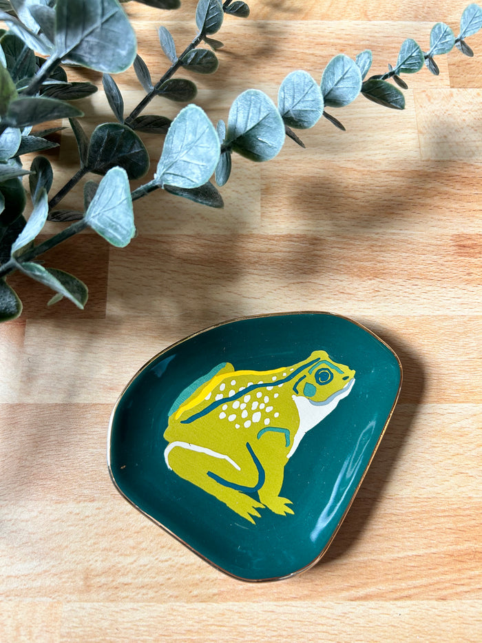 Boundless Frog Ceramic Trinket Tray