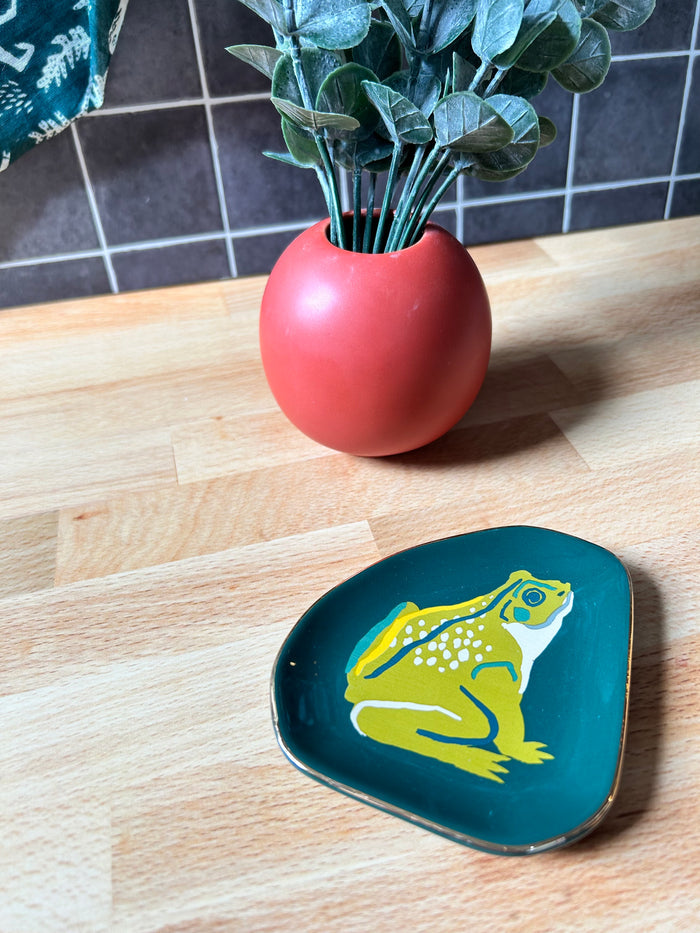 Boundless Frog Ceramic Trinket Tray
