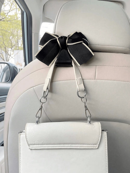 Bowknot Car Seat Hanger, Creative Automobile Seat Back Hook Hangers