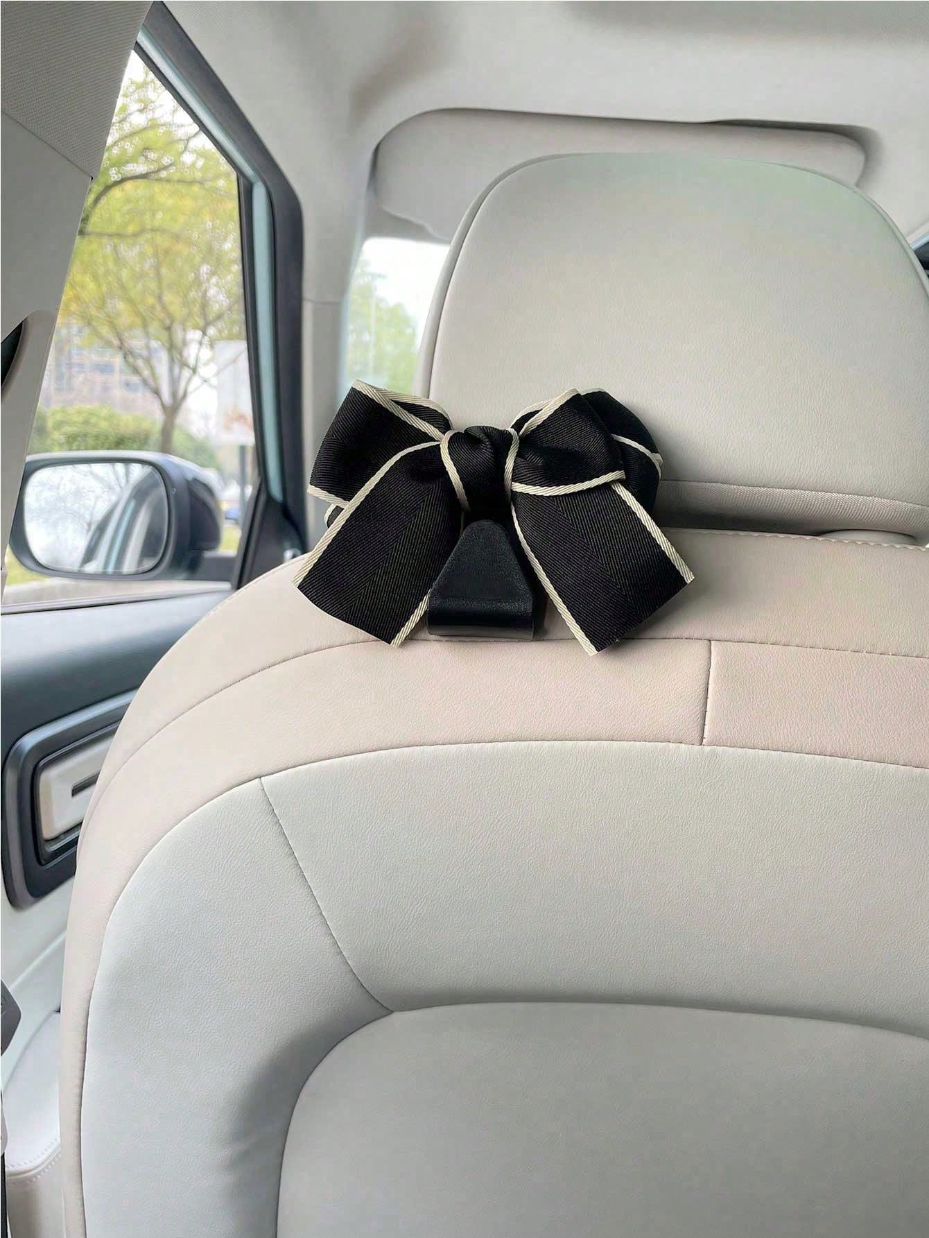 Bowknot Car Seat Hanger, Creative Automobile Seat Back Hook Hangers