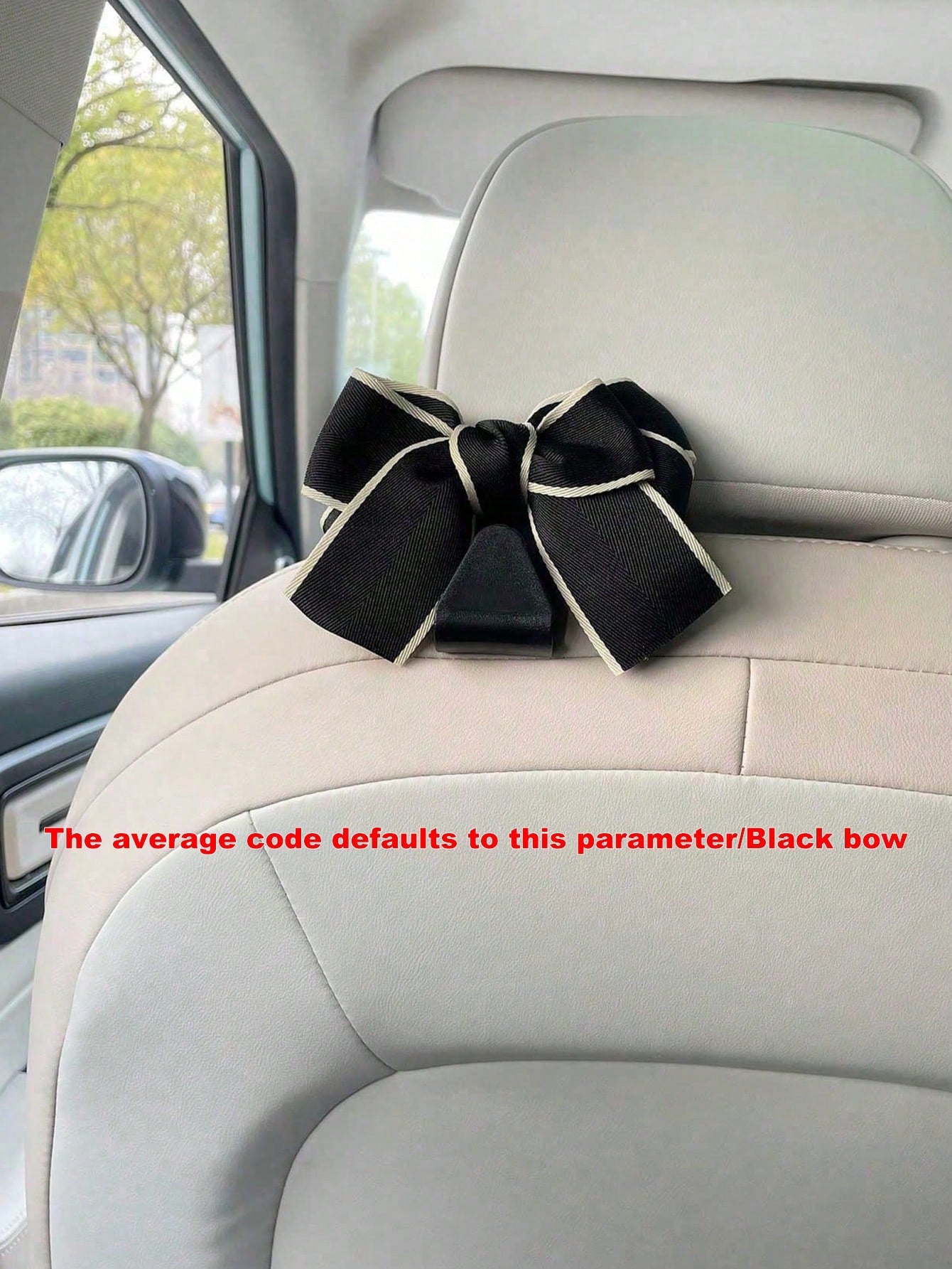 Bowknot Car Seat Hanger, Creative Automobile Seat Back Hook Hangers