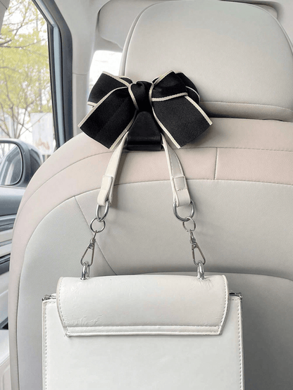 Bowknot Car Seat Hanger, Creative Automobile Seat Back Hook Hangers