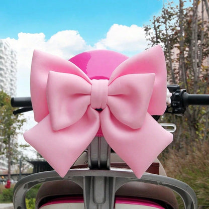Bowknot Motorcycle Helmet Accessory, Helmet Modification Accessory, Bow Motorcycle Helmet Decoration, Bow-Shaped Auto Body Ornament, Cute & Elegant Fitting For Cars Motorcycles