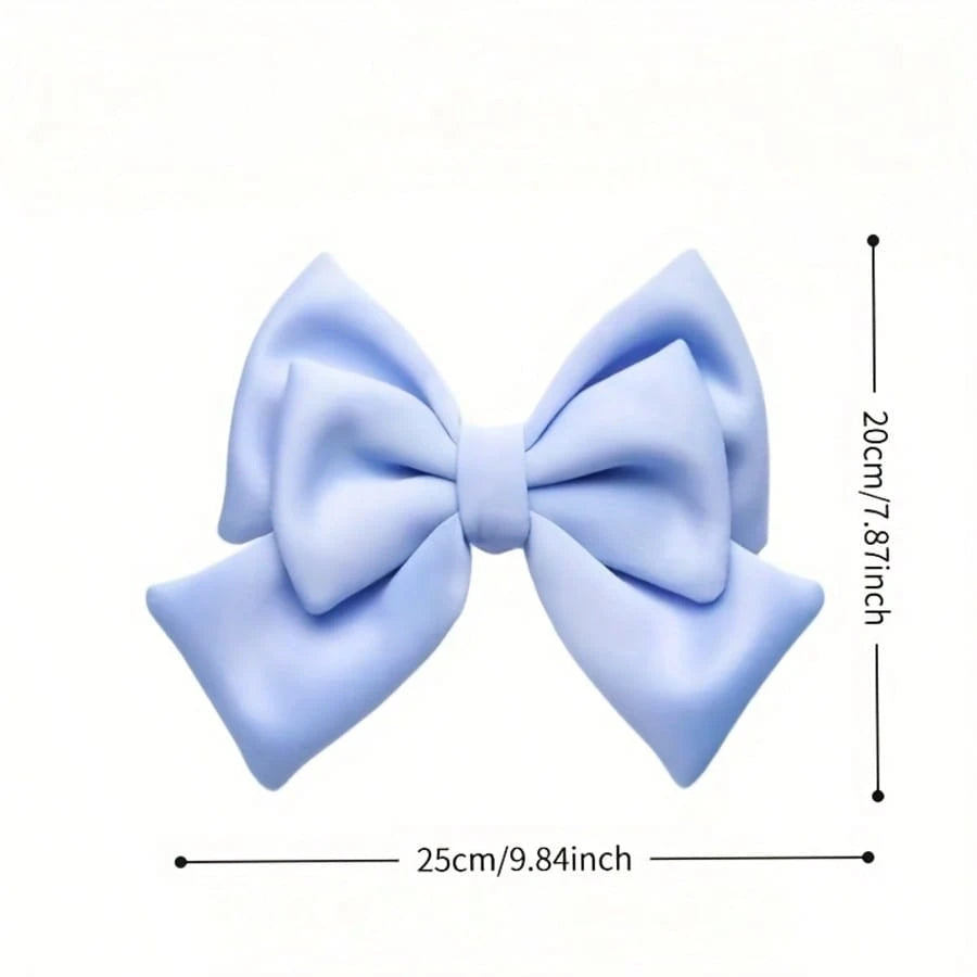 Bowknot Motorcycle Helmet Accessory, Helmet Modification Accessory, Bow Motorcycle Helmet Decoration, Bow-Shaped Auto Body Ornament, Cute & Elegant Fitting For Cars Motorcycles