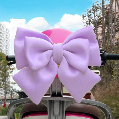 Bowknot Motorcycle Helmet Accessory, Helmet Modification Accessory, Bow Motorcycle Helmet Decoration, Bow-Shaped Auto Body Ornament, Cute & Elegant Fitting For Cars Motorcycles