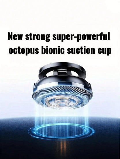 Brand New Magnetic Auto Phone Holder- Foldable Design, 360° Adjustable Vacuum Suction Cup Mount, Multi-Angle Adjustment Function, Metal Support Arm Design, Suitable For Universal Rough Surface Enviro