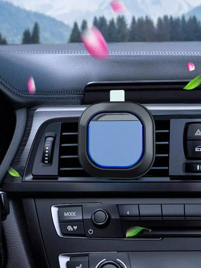 Car Air Freshener Solid Fragrance Refill Sheets- Lemon, Peach, Cologne, Lily Of The Valley, Jasmine, Osmanthus, Ocean And Lavender Scents, For A Refreshing And Pleasant Journey. Suitable For Car Air