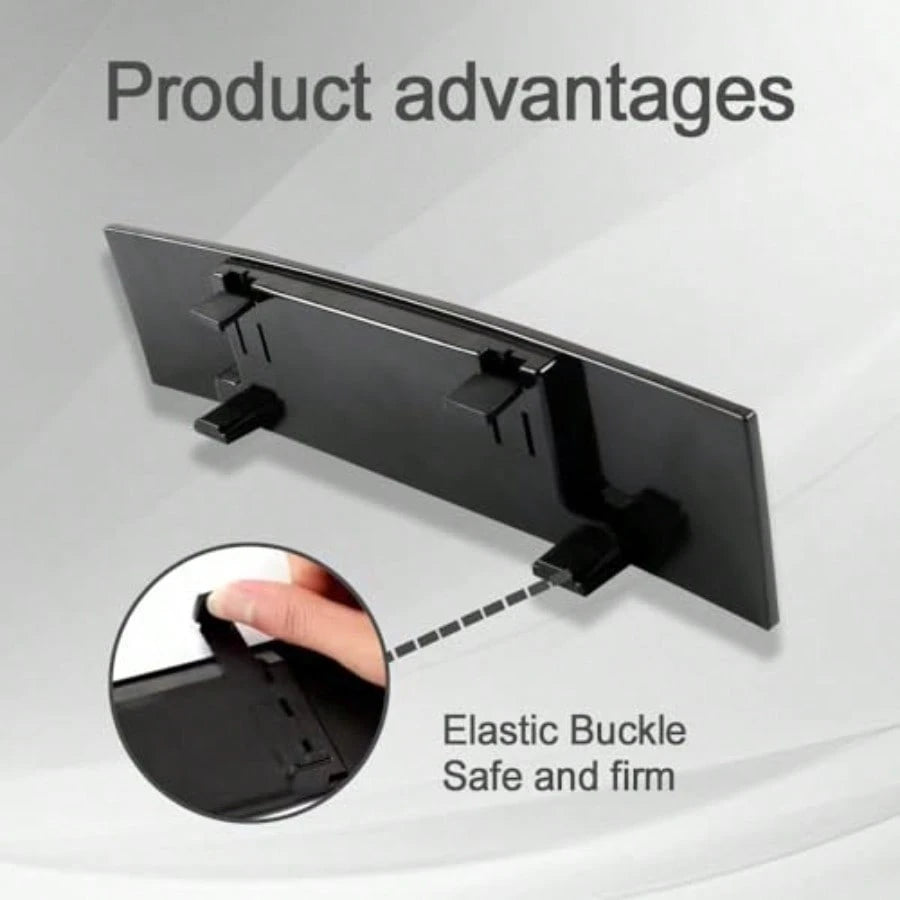 Car Interior Rear View Mirror Panoramic Rearview Mirror 300mm Convex Mirror Panoramic Wide Angle Convex Surface Mirror Wide Angle Backseat Passenger View Mirror For Truck Car SUVs