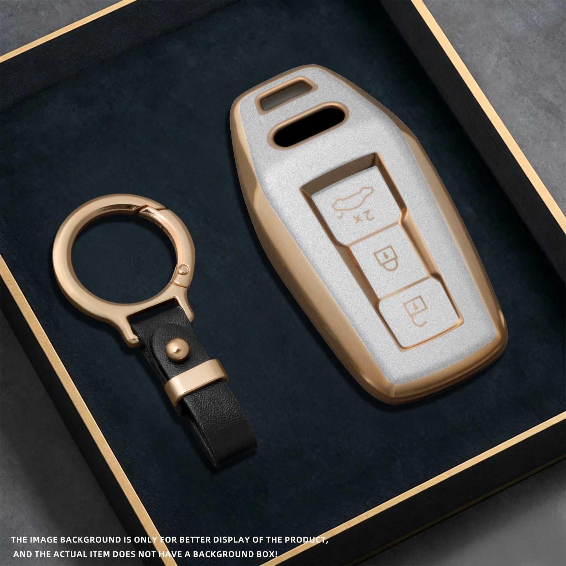 Car Key Cover Fob Case Shell For Audi A6 A6L A7 A8 A8L A3 E-Tron 55 Q7 Q8 C8 2025 2026 Accessories