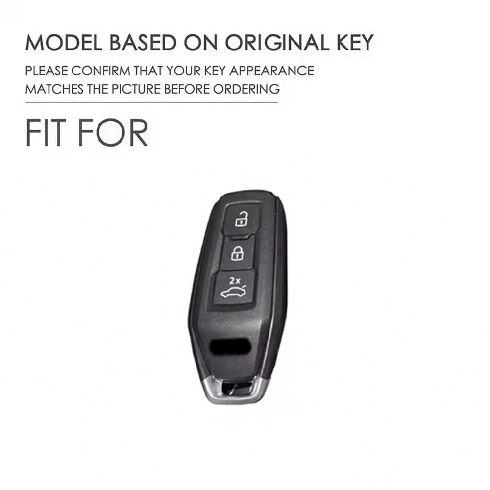 Car Key Cover Fob Case Shell For Audi A6 A6L A7 A8 A8L A3 E-Tron 55 Q7 Q8 C8 2025 2026 Accessories