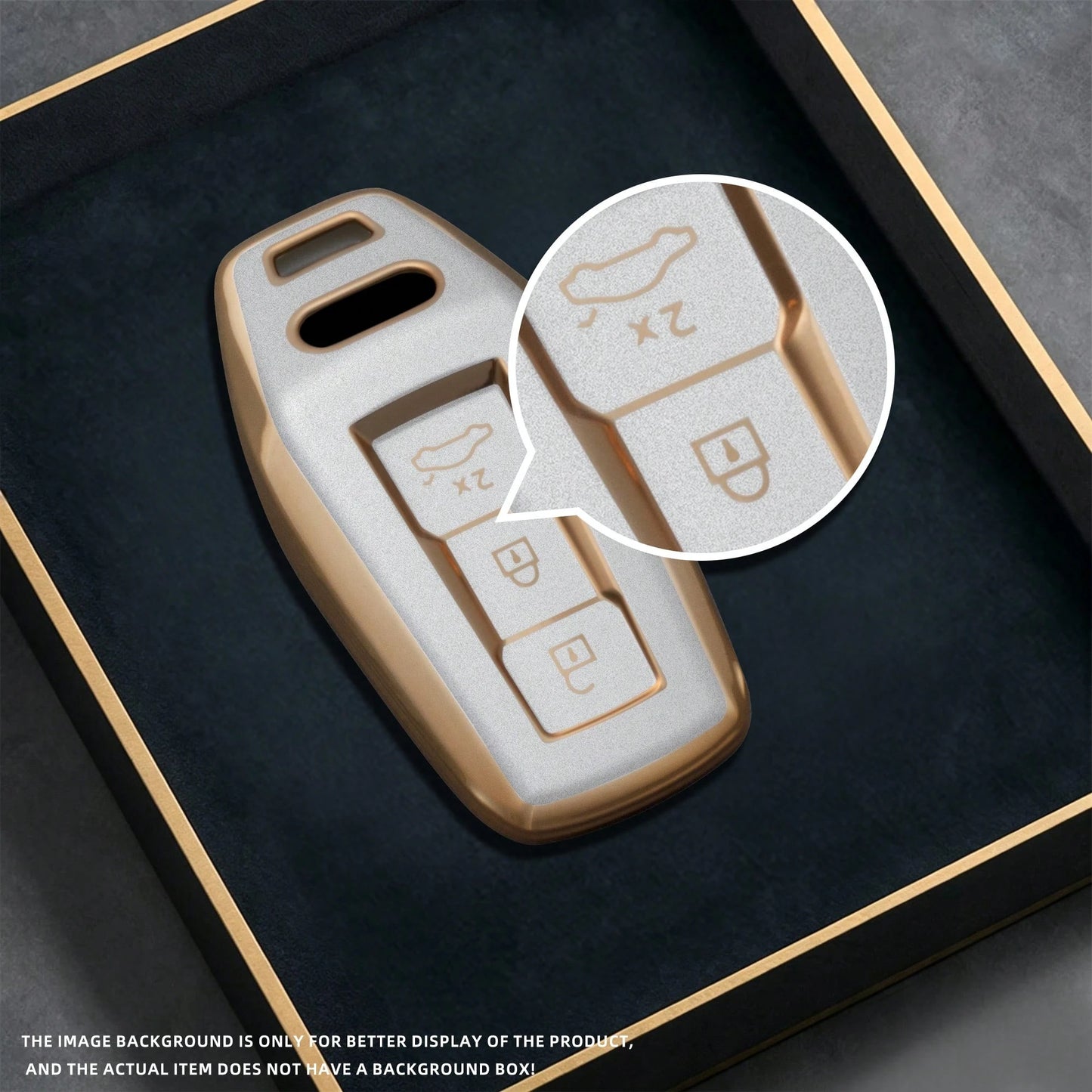 Car Key Cover Fob Case Shell For Audi A6 A6L A7 A8 A8L A3 E-Tron 55 Q7 Q8 C8 2025 2026 Accessories