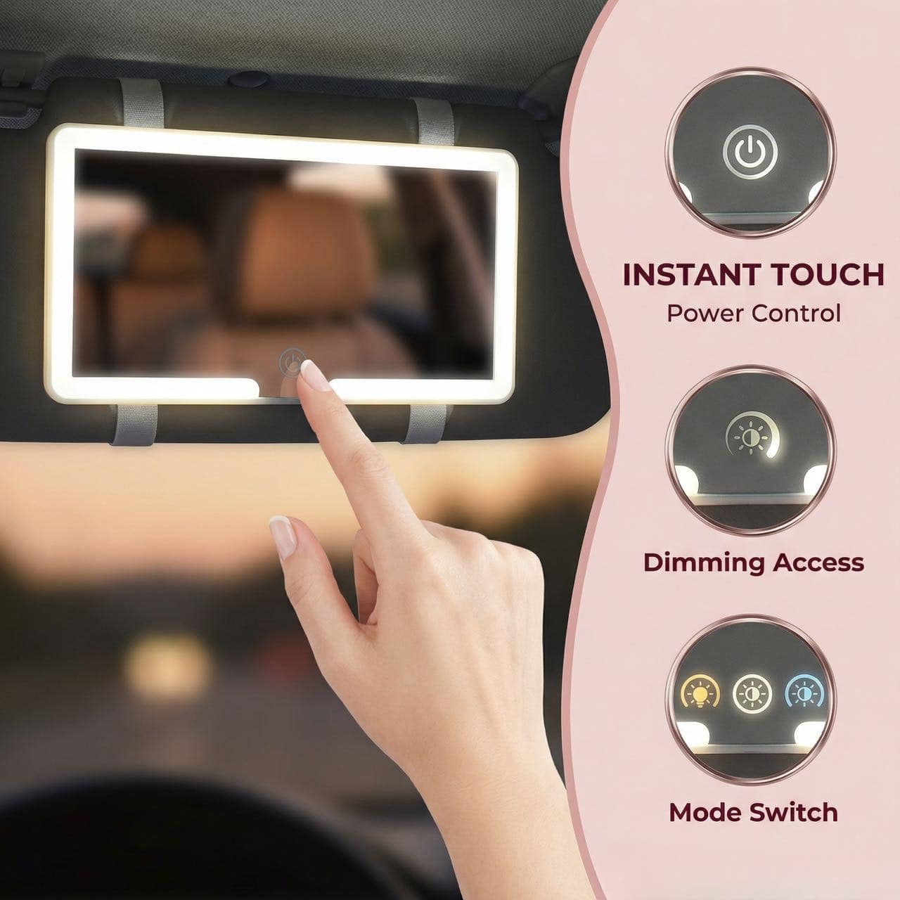 Car Makeup Mirror