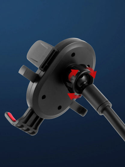 Car Phone Holder With Suction Cup For Windshield, Dashboard And Central Console, Adjustable In Multiple Angles