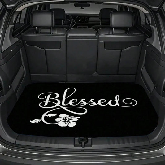 Car Trunk Liner, Stylish Cargo Mat, Fits All Vehicle Models, Easy To Clean, Suitable For Sedans, SUVs, Off-Road Vehicles And More| Protect Your Car In Style|, Durable, And Fashionable Trunk Mat