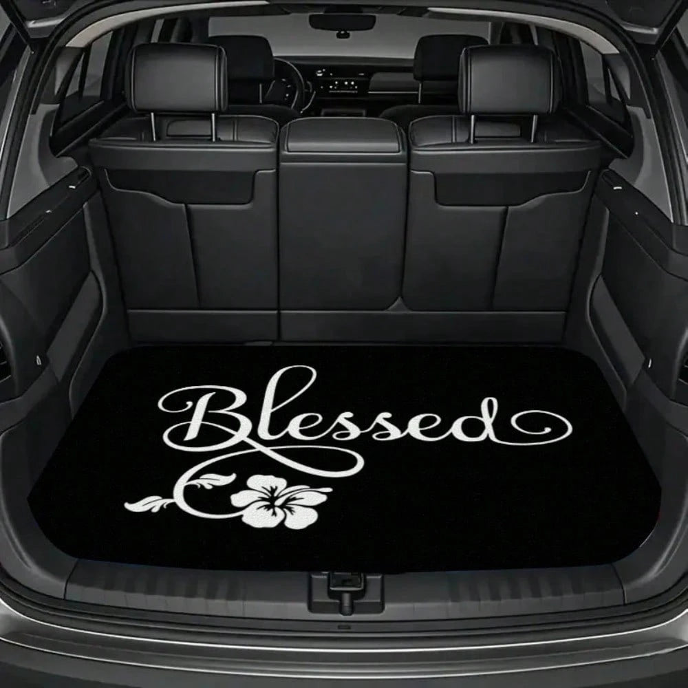 Car Trunk Liner, Stylish Cargo Mat, Fits All Vehicle Models, Easy To Clean, Suitable For Sedans, SUVs, Off-Road Vehicles And More| Protect Your Car In Style|, Durable, And Fashionable Trunk Mat