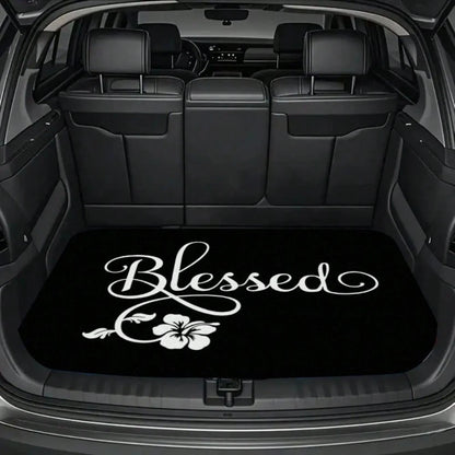 Car Trunk Liner, Stylish Cargo Mat, Fits All Vehicle Models, Easy To Clean, Suitable For Sedans, SUVs, Off-Road Vehicles And More| Protect Your Car In Style|, Durable, And Fashionable Trunk Mat