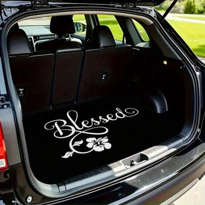 Car Trunk Liner, Stylish Cargo Mat, Fits All Vehicle Models, Easy To Clean, Suitable For Sedans, SUVs, Off-Road Vehicles And More| Protect Your Car In Style|, Durable, And Fashionable Trunk Mat