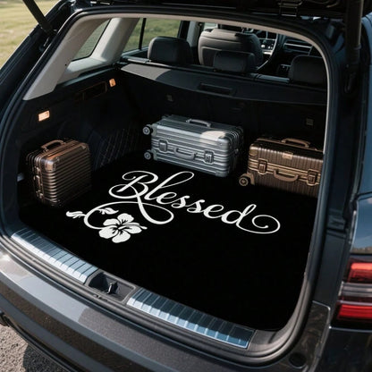 Car Trunk Liner, Stylish Cargo Mat, Fits All Vehicle Models, Easy To Clean, Suitable For Sedans, SUVs, Off-Road Vehicles And More| Protect Your Car In Style|, Durable, And Fashionable Trunk Mat