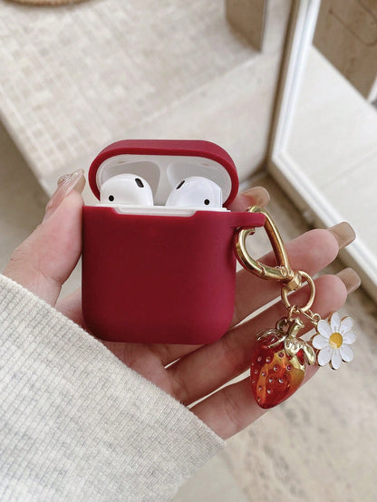 Cherry Bow Earphone Case Compatible With IPhone Earphones 1/2 Gen, New Wireless Earphone Protective Case For 3/Pro/Pro2, Boyfriend/Girlfriend Gift