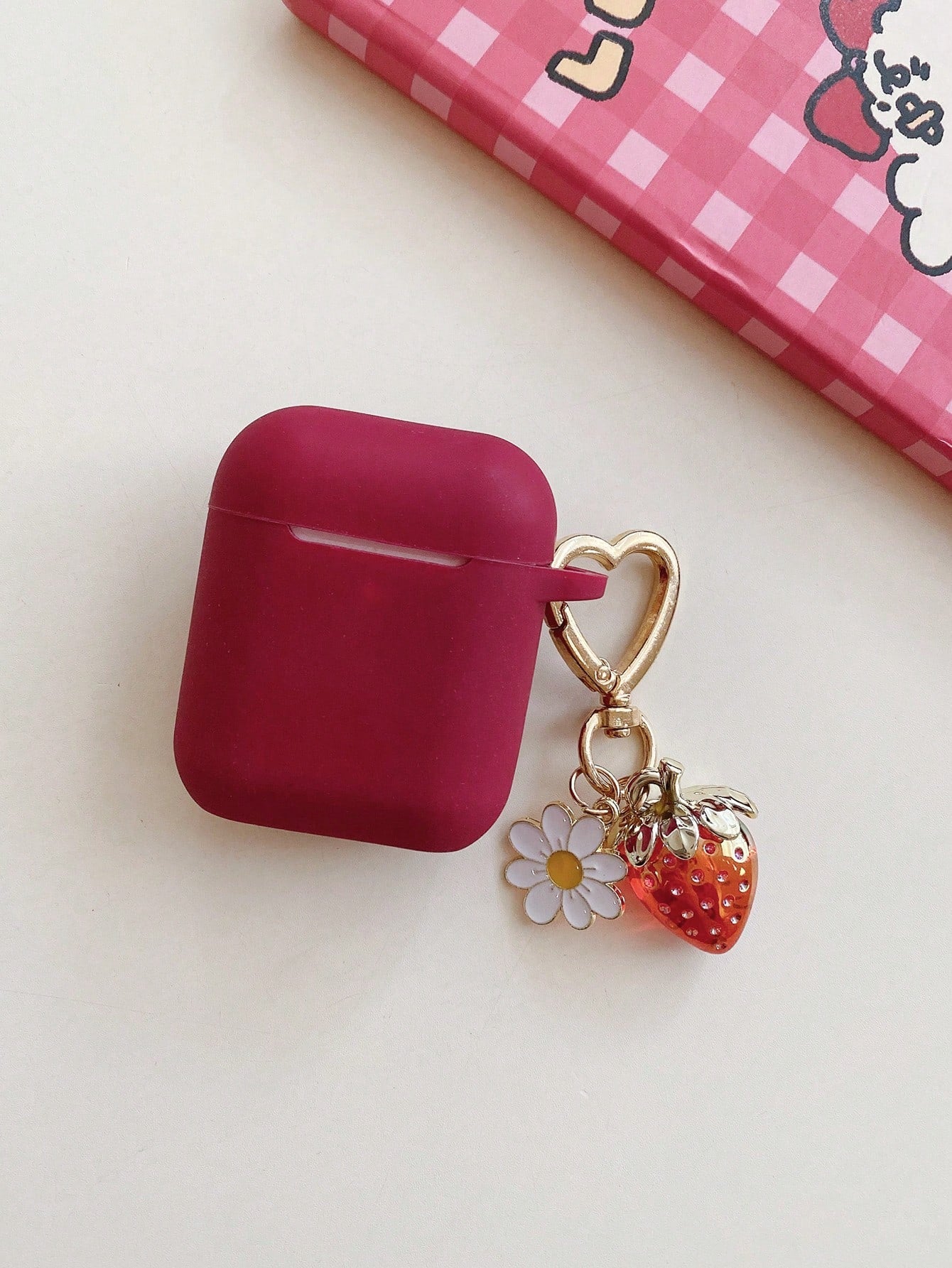 Cherry Bow Earphone Case Compatible With IPhone Earphones 1/2 Gen, New Wireless Earphone Protective Case For 3/Pro/Pro2, Boyfriend/Girlfriend Gift