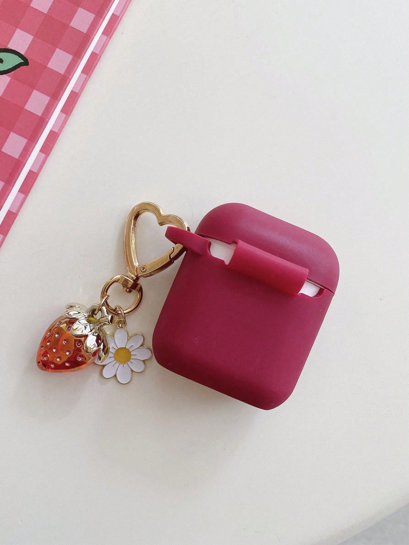 Cherry Bow Earphone Case Compatible With IPhone Earphones 1/2 Gen, New Wireless Earphone Protective Case For 3/Pro/Pro2, Boyfriend/Girlfriend Gift