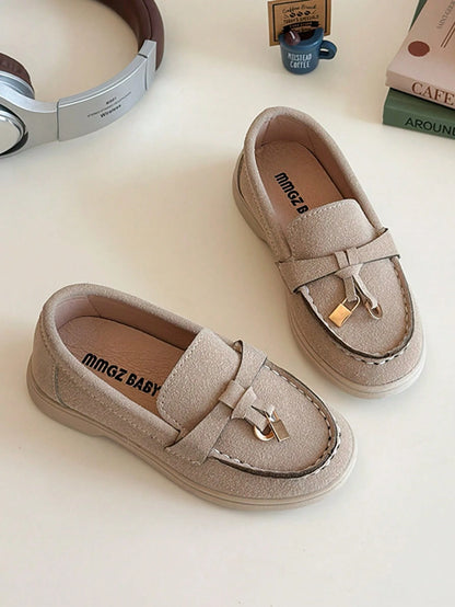 Children's Slip-On Casual Shoes With Rubber Sole, Suitable For Boys And Girls, Spring/Autumn
