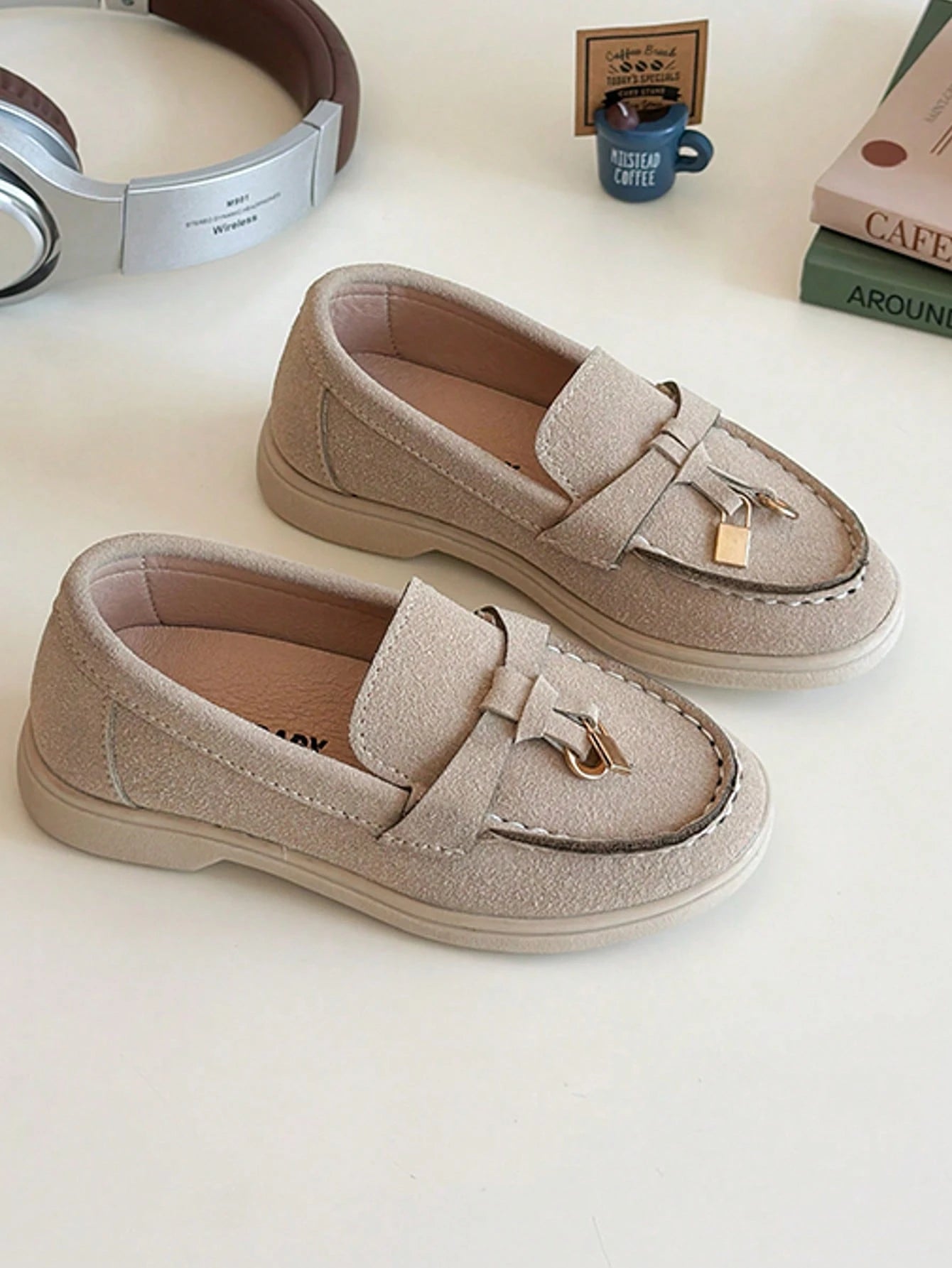 Children's Slip-On Casual Shoes With Rubber Sole, Suitable For Boys And Girls, Spring/Autumn