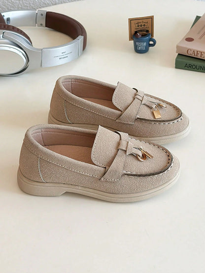 Children's Slip-On Casual Shoes With Rubber Sole, Suitable For Boys And Girls, Spring/Autumn