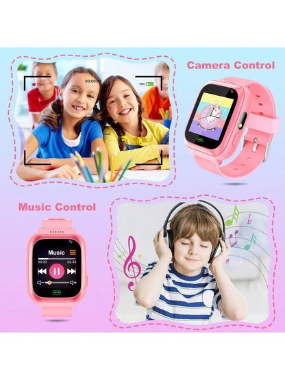 Children's Smartwatch- Call,Camera,Video Recorder,Flashlight,Music Player,8 Game Kids Smart Watch- Great Gift For Kids Boys Girls Birthday Christmas