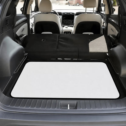 CKnight [Car Acessesories Trunk Mat]Cartoon Cow Print Trunk Mat Cute Design Easy To Clean Suv Trunk Liner Protects Interior Stylish And Practical Clean Fits Models