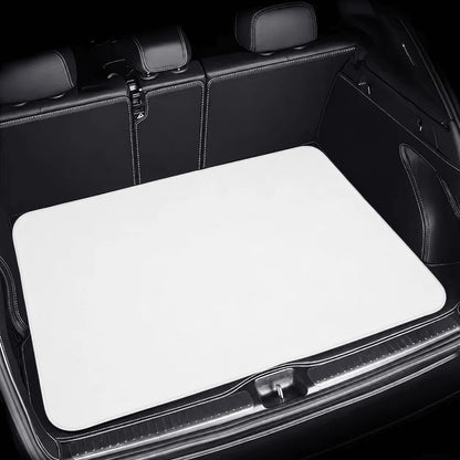 CKnight [Car Acessesories Trunk Mat]Cartoon Cow Print Trunk Mat Cute Design Easy To Clean Suv Trunk Liner Protects Interior Stylish And Practical Clean Fits Models
