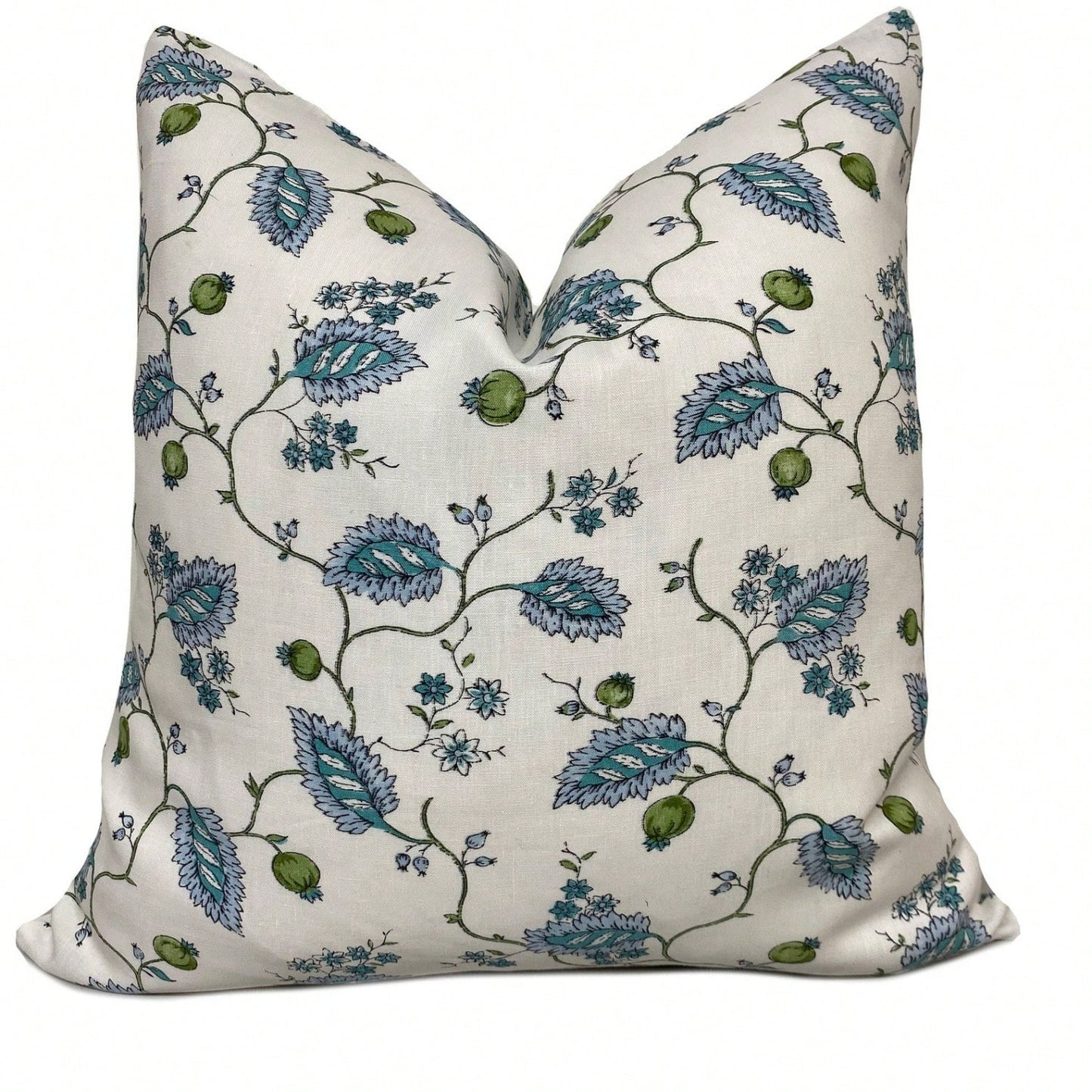 CKnight Schumacher MARYAM VINE Peacock Cushion Cover Pillow Cover Double Sided