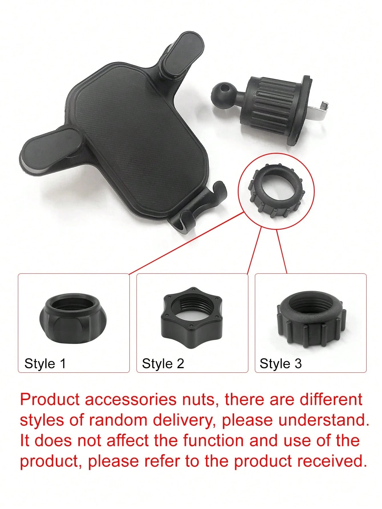 Clip-On Air Vent Phone Holder, Textured Bracket, Multifunctional Car Phone Mount, Air Vent Instrument Navigation Car Phone Holder, Gift For Boyfriend, Car Phone, Compatible With IPhone & Android, Birt