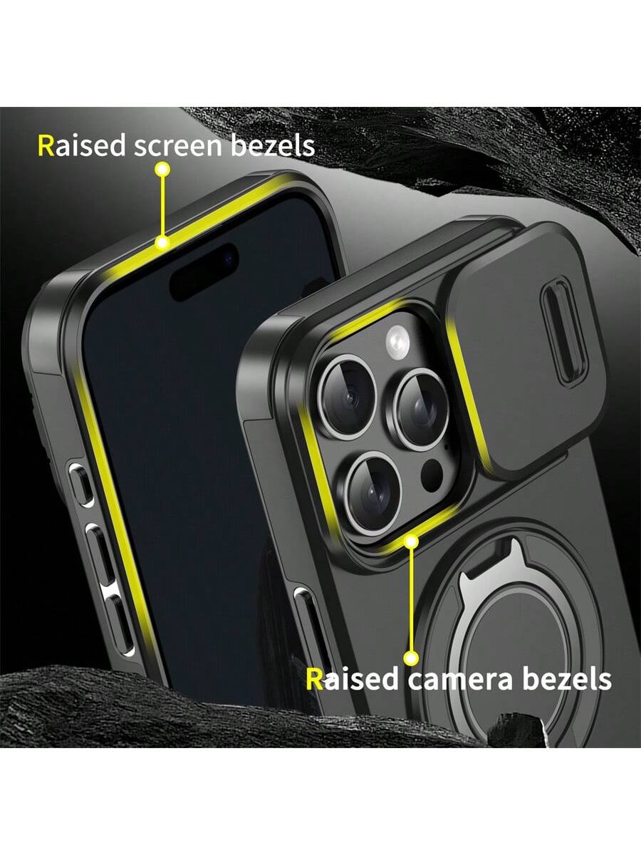 Compatible With IPhone 17 Pro Max 16E 16 15 14 13 12 11 Pro Max Phone Case, Anti-Drop Armor Sliding Cover Protective Case, Compatible With IPhone 16 Pro Max 16 Pro 16 Plus 17 Pro 17 Air 13 Pro Max, Ga