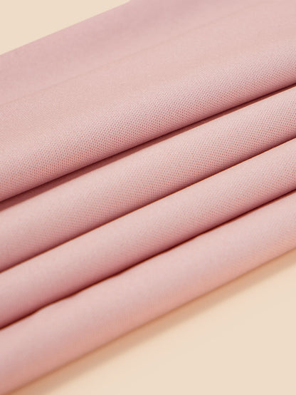 Cozy Pixies 1pc Pink Breathable Nursing Cover For Breastfeeding, Soft Pullover Nursing Shawl For Baby Feed