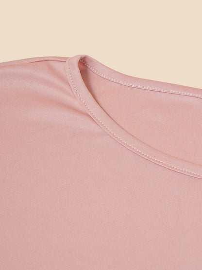 Cozy Pixies 1pc Pink Breathable Nursing Cover For Breastfeeding, Soft Pullover Nursing Shawl For Baby Feed