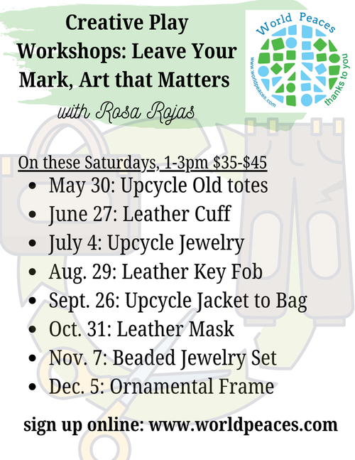 Creative Play Workshops with Rosa Rojas