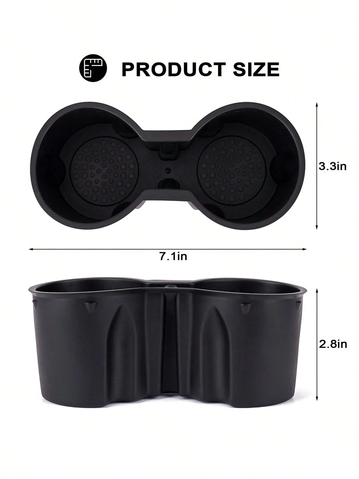 Cup Holder And Ashtray For Model 3 Y Center Console Accessories Insert