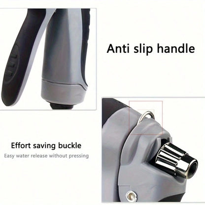 Curear Portable High Pressure Water Gun High Pressure Powerful Flow Easy To Use For Women And Elderly No Slip Wet Hand Operation For Car Washing Gardening Yard Cleaning Pet Bathing Irrigation With Tow