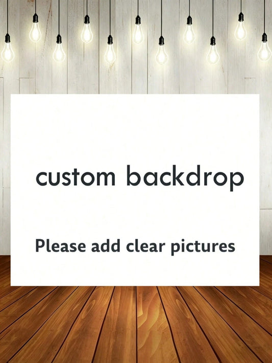 Custom Background Banner For Indoor Wall Decoration, Birthday Wedding Holiday Party Fabric, Home Garden, Personalized Gift, Aesthetic Home
