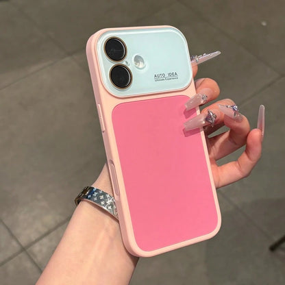 Cute Pink Phone Case Compatible With IPhone 17 16 15 14 13 Pro Max Plus,Funny Summer Color Clash,Lightweight Shockproof Protective Case,Suitable For Women
