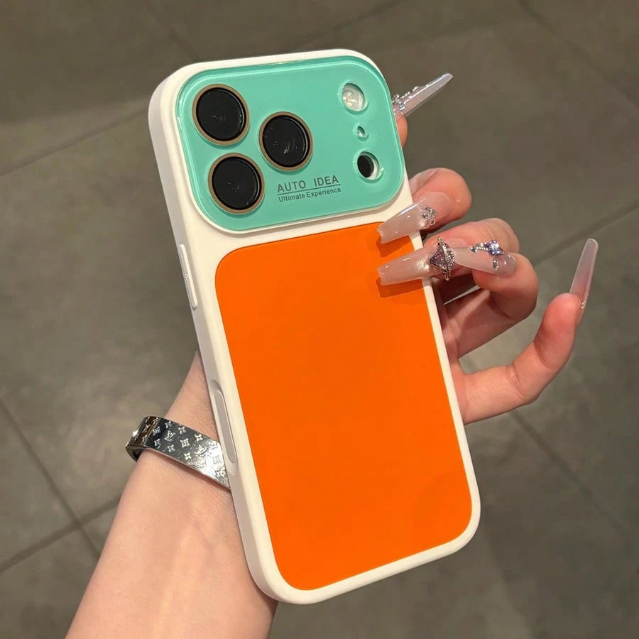 Cute Pink Phone Case Compatible With IPhone 17 16 15 14 13 Pro Max Plus,Funny Summer Color Clash,Lightweight Shockproof Protective Case,Suitable For Women