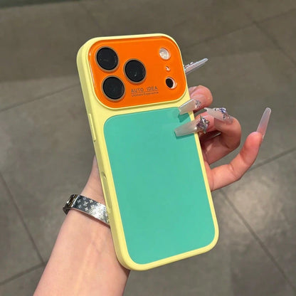 Cute Pink Phone Case Compatible With IPhone 17 16 15 14 13 Pro Max Plus,Funny Summer Color Clash,Lightweight Shockproof Protective Case,Suitable For Women