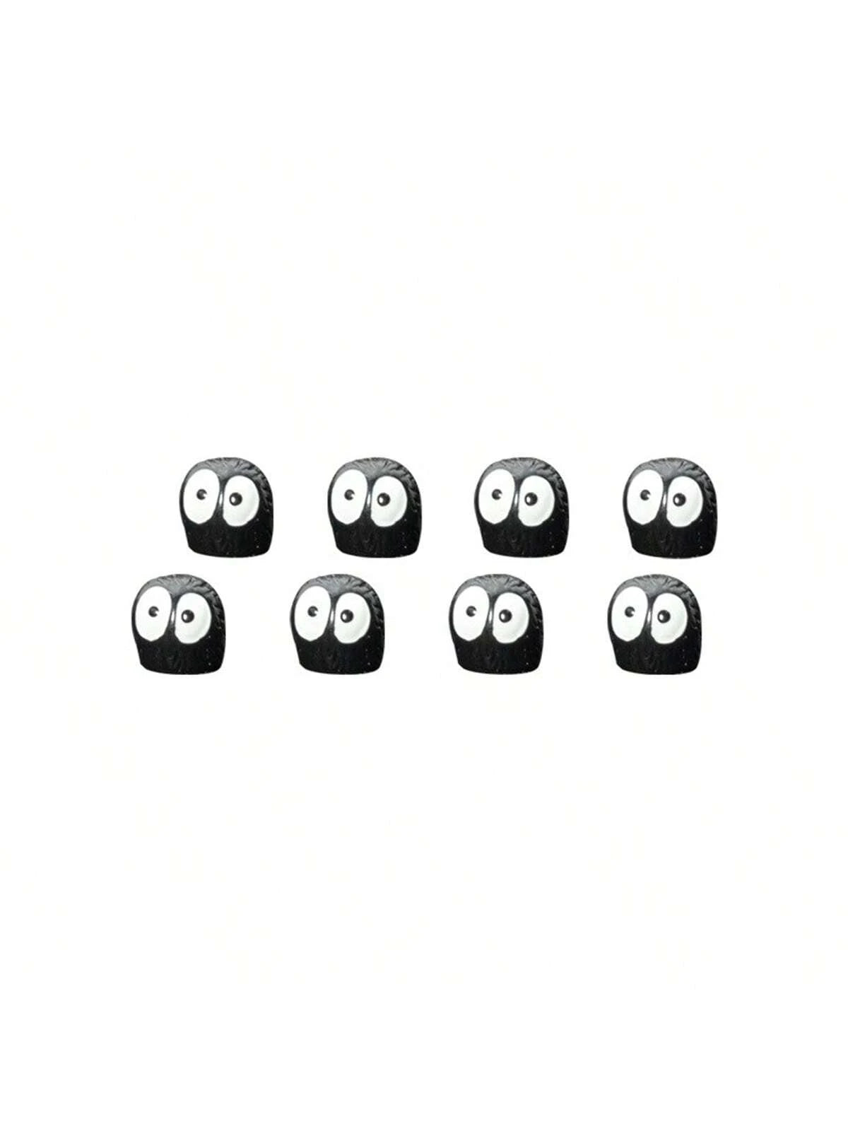 Cute Soot Sprites Car Rearview Mirror Accessories for Car Interior Decoration Dashboard Car Ornament Funny Gifts for Cute Car Mirror Interior Decors (10 Pcs)